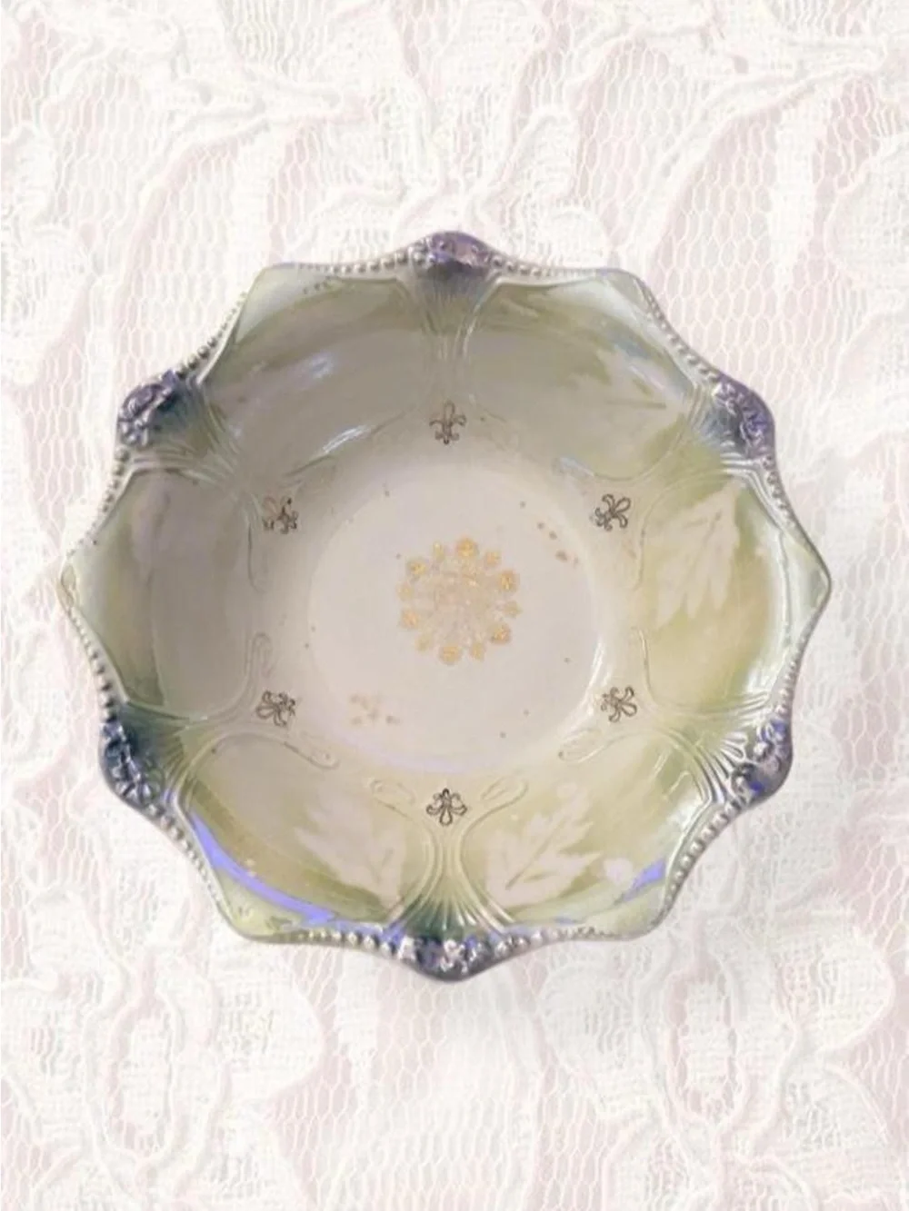 Vintage Royal Firenze Roses Large Serving Bowl